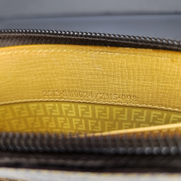 Fendi Zucca Long Zip Wallet 100% Authentic - Picture 6 of 6